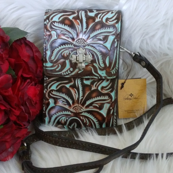 NWT PATRICIA NASH CANICELLA PHONE CROSSBODY BAG